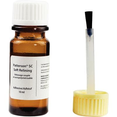 Patterson® SC Soft Relining Adhesive, 10 ml Syringe, 1/Pkg - Patterson® SC Soft Relining – 10 ml Adhesive, 1/Pkg - Patterson® SC Soft Relining – 10 ml Adhesive, 1/Pkg - Image 1