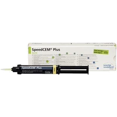 SpeedCEM Plus Self-Adhesive Resin Cement Refill, Yellow, 9g Syringe, 681710WW thumbnail 7