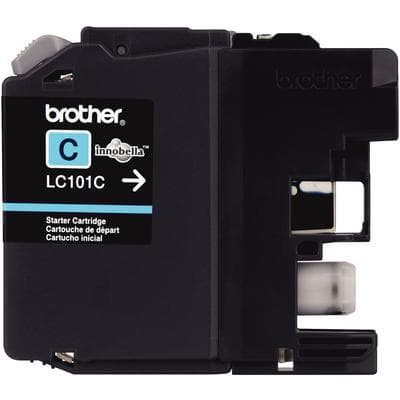 Brother LC101C Cyan Innobella Ink Cartridge, 300 Page Yield, OEM (BRT LC101C) thumbnail 2