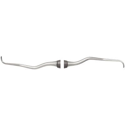 XDURA® Gracey Curettes #11-12, Mini Blade/Long Reach, Double End, DuraLite® Round Handle, Stainless Steel thumbnail 4