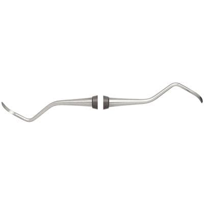 XDURA® Universal Curettes - McCall #13S-14S - DuraLite® Round Handle, Double End, Stainless Steel, Each thumbnail 4