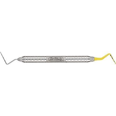 Hu-Friedy Colorvue Oxford Double-Ended Periodontal Probe Starter Kit, UNC15/PH6 Handle, 6 Resin Tips, 1 Metal Tip, PCVOKIT6 thumbnail 6