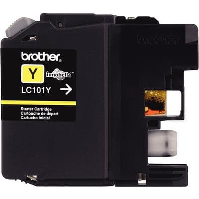 Brother LC101Y Yellow Innobella Ink Cartridge, 300 Page Yield, OEM, BRT LC101Y thumbnail 2