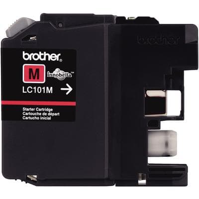 Brother LC101M Innobella Magenta Ink Cartridge, 300 Page Yield, OEM thumbnail 2