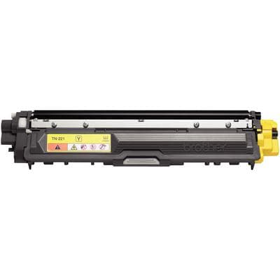Brother TN221Y Toner Cartridge, Yellow, 1400 Page Yield, for HL-3140CW, HL-3170CDW, MFC-9130CW, MFC-9340CDW thumbnail 2
