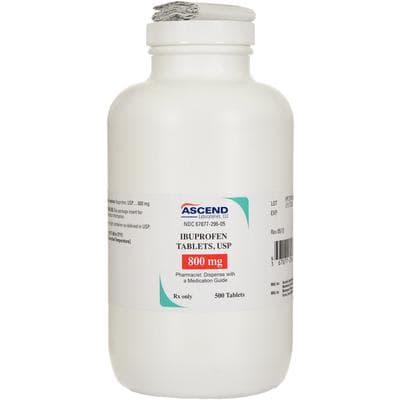 Ascend Laboratories Ibuprofen Tablets USP 800 mg, Bottle of 500, NDC 67877-0321-05 thumbnail 2