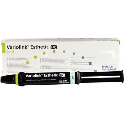 Variolink Esthetic DC Dual-Curing Luting Composite Refill, Light Shade, 9g Automix Syringe, 15 Mixing Tips, 666122WW thumbnail 16