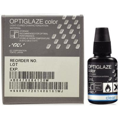 GC America OptiGlaze Color Clear, Light-Cured Nano-Filled Surface Glaze, 5 mL Bottle, #8424 thumbnail 17