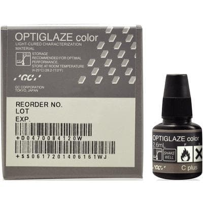GC America OptiGlaze Color C Plus, Light-Cured Nano-Filled Resin Glaze, 2.6 mL Bottle, #8411 thumbnail 17