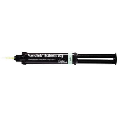 Variolink Esthetic DC Dual-Curing Luting Composite Refill, Light Shade, 9g Automix Syringe, 15 Mixing Tips, 666122WW thumbnail 17