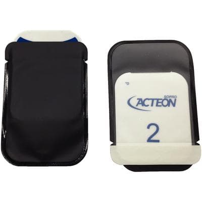 Satelec PSPIX® Imaging Plate Bags and Covers, Size 2, Black, Latex-Free, 300/Pkg - Bags and Covers for PSPIX® Imaging Plates, 300/Pkg - Size 2 - Image 1