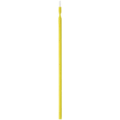 Benda Brush Mini Single-Ended Applicators, Fine Point, Yellow Handle, White Bristles, 576/Box, 370603 thumbnail 11