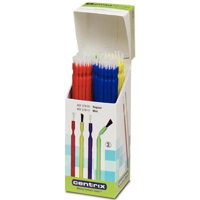 Benda Brush Mini Applicator, Fine Point, Assorted Colors, White Bristles, Single-Ended, 144/Box, 370111 thumbnail 21