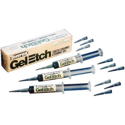 Temrex Gel-Etch 35% Phosphoric Acid Etching Gel Syringe Kit, 12 g with 25 Disposable Tips, Green, 6500 thumbnail 19