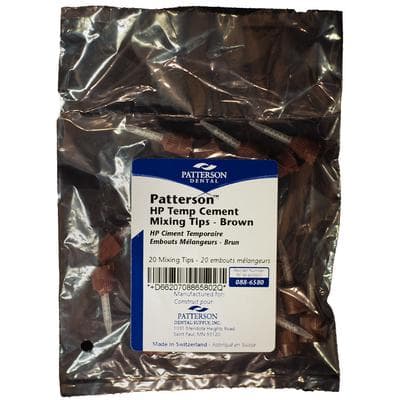 Patterson® High Performance Mixing Tips, Brown, 20/Pkg thumbnail 3