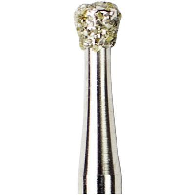 Patterson® Diamond Instrument FG, Inverted Cone, Coarse Grit, Green Ring, #805-018, 1.8 mm Diameter - Patterson® Diamond Instruments – FG, Inverted Cone - Coarse, Green, # 805-018, 1.8 mm Diameter - Image 1