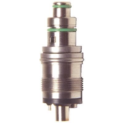 Quick Disconnect Replacement Coupler for Star Systems, Fiber Optic, High Speed, 5 Hole, ISO Type C, 1/Pkg - Quick Disconnect Replacement Couplers – for Star® Systems - Fiber Optic, High Speed, 5 Hole - Image 1