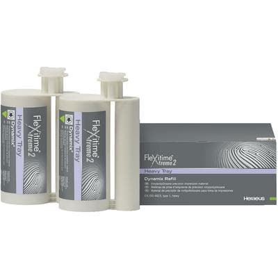 Flexitime Xtreme 2 Heavy Tray Dynamix VPS Impression Material, 380 mL Cartridges, 2/Pkg, 66065537 thumbnail 9