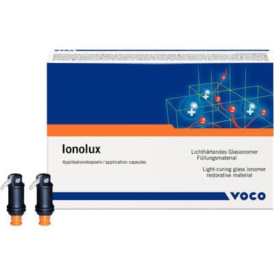 VOCO Ionolux Light-Cured Resin-Modified Glass Ionomer Restorative, Application Capsules, Shade A2, 0.17 mL, Bulk Pack of 150 thumbnail 9