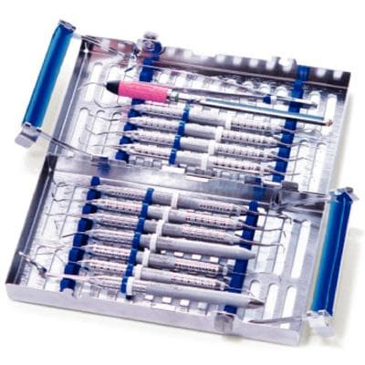 Replacement Rails for IMS® Signature Series® Cassettes - Base/Compression, 14-Instrument, 2-Tier, Blue, IM9148 thumbnail 3
