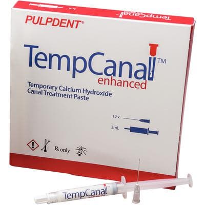 TempCanal Enhanced Calcium Hydroxide Canal Treatment Paste Kit, 3 mL Syringe with 12 Endodontic Irrigation Needles (27 Gauge x 1", 2-Side-Vent), TEK thumbnail 17