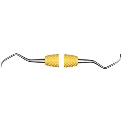 PDT Cruise #23 (Pointed Toe) Universal Curette, Yellow Resin Handle, Double End, R098 thumbnail 14
