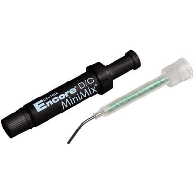 Encore D/C MiniMix Core Build-Up Material, Dual-Cure, Contrast Blue, 0.5 ml Cartridges, 12/Pk, 310130 thumbnail 10