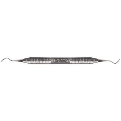 Hu-Friedy T2/T3 Taylor Double-End Sickle Scaler, #7 Satin Steel Colours Handle, 1 Each thumbnail 6