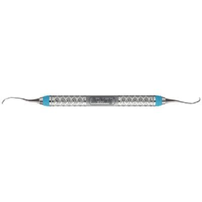Hu-Friedy Langer 1/2 Universal Curette, Double-Ended, #7 Satin Steel Colours Handle, SL1/27 thumbnail 10