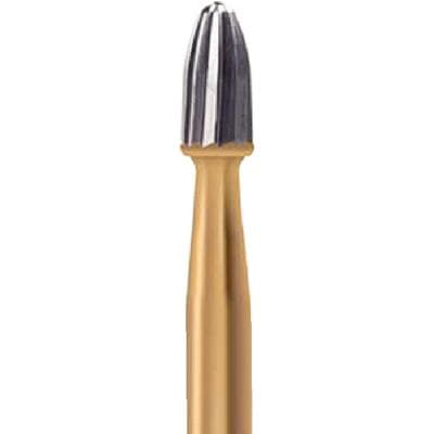 Midwest® Trimming and Finishing Carbide Bur, FG - Egg, Size #7406, 1.8 mm Diameter, 3.4 mm Length, 12-Blade, 100/Bag, 386523 thumbnail 4