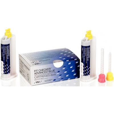 GC America Fit Checker Advanced Blue Cartridge Package, 2 x 48 mL, Blue, 004905 thumbnail 13