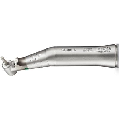 Bien Air Classic CA 20:1 L Electric Handpiece, Contra Angle, Push Button Autochuck, Internal Irrigation, Optical Glass Rod Light, 1600598-001 thumbnail 5