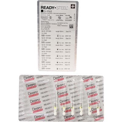 Ready-Steel C+ Stainless Steel Endodontic Hand File, Size #15, 25 mm, White, 6/Pk, 6701525 thumbnail 11
