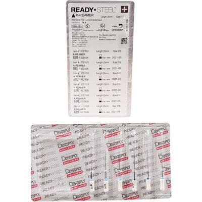 READYSTEEL K-Reamer #15, 25mm, Sterile, Stainless Steel, Pack of 6, 6721525 thumbnail 10