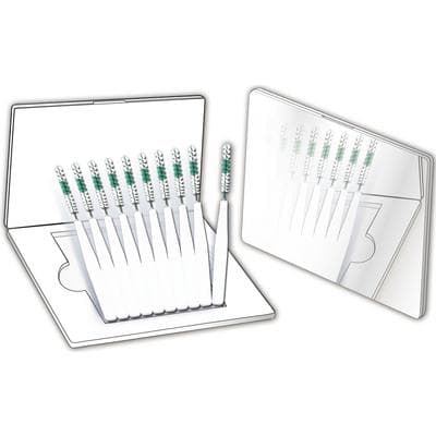 StaiNo® Interdental Brush Compact, Minisbox Display (24 Minisboxes of 10, 240 Brushes Total) thumbnail 2