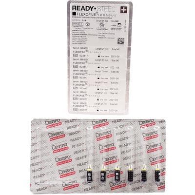 Dentsply Maillefer READYSTEEL Senseus FlexoFile #40 (Black), 21 mm, Sterile Stainless Steel Endodontic File, 6/Pk, 6864021 thumbnail 8