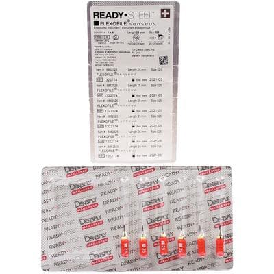 Dentsply Maillefer READYSTEEL Senseus FlexoFile #25, 25mm, Sterile, 6/Pack (6862525) thumbnail 10