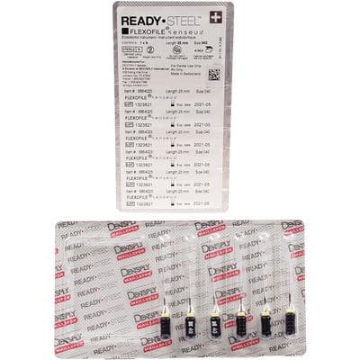 Dentsply Maillefer READYSTEEL Senseus FlexoFile #40, 25mm, Stainless Steel, Sterile, 6/Pack (6864025) thumbnail 8