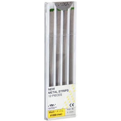 GC America Metal Finishing Strips, Refill, #1000-B Width Mesh, 50 Micron, 3.3 mm, Fine, Yellow, 12/Pk, 000265 thumbnail 13