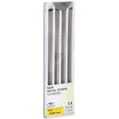 GC America Metal Finishing Strips, Refill, #1000-C Width, 50 Micron, 4 mm, Fine, Yellow, 12/Pk, 000266 thumbnail 13