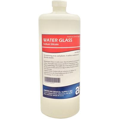 American Dental Supply Water Glass Sodium Silicate Solution, Stone Separator Concentrate, 32 oz (1 Quart) Bottle thumbnail 3
