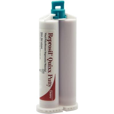 Reprosil Quixx Putty VPS Impression Material, Brown, 50 ml Cartridges, 4/Pack, 626230 thumbnail 11