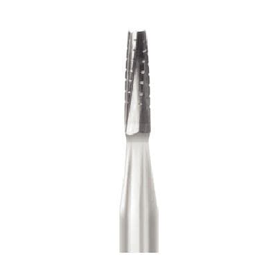 Midwest Operative Carbide Bur #701, FG, Tapered Fissure, Flat End, Crosscut, 6 Flutes, 1.2 mm Diameter, 3.7 mm Length, 100/Bag, 386233 thumbnail 8