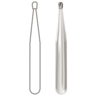 Midwest Operative Carbide Bur #1, Round, Friction Grip Short Shank, 0.8 mm Diameter, 6 Flutes, 100/Bx, 385403 thumbnail 5