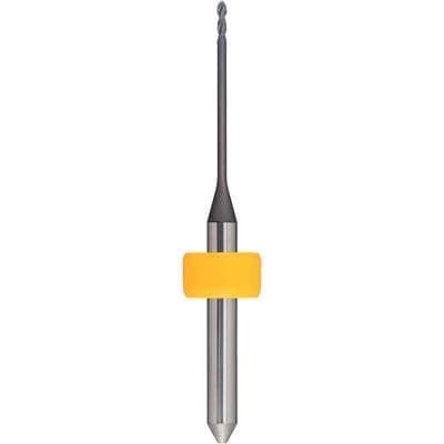 Sirona inLab MC X5 Milling Bur 1.0 ZrO2 Diamond Coated, Yellow Ring thumbnail 7