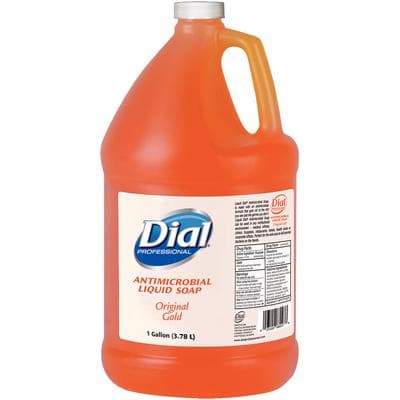 Dial Gold Antimicrobial Liquid Hand Soap, 1 Gallon Refill, 88047 thumbnail 7