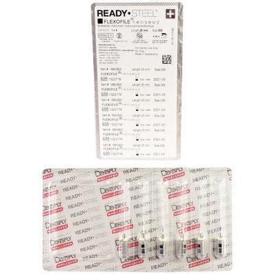 Dentsply Maillefer READYSTEEL Senseus FlexoFile #08, 25mm, Stainless Steel, Sterile, 6/Pk, 6860825 thumbnail 10