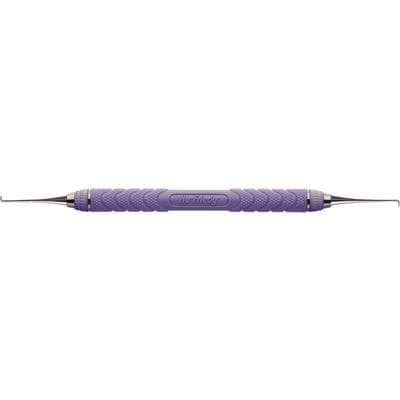 Hu-Friedy EverEdge 2.0 0/00 Morse Double-End Sickle Scaler, Resin 8 Colors Purple Handle, 1 Each, 379735 thumbnail 5