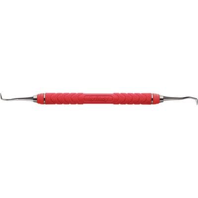 Hu-Friedy 31/32 Jacquette Sickle Scaler, Double End, #8 Resin 8 Colors Handle, Red, EverEdge 2.0, SJ31/32C8E2 thumbnail 5