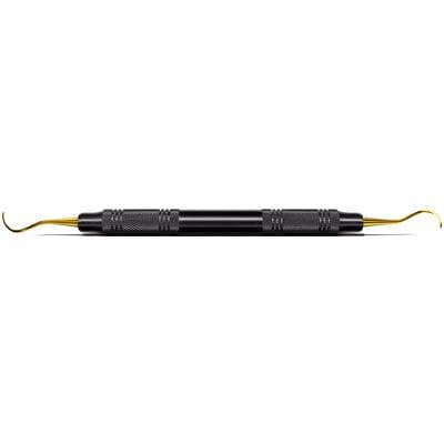 American Eagle Instruments McCall 17/18 XP Curette, Double End, EagleLite Color Resin Handle, Black, 3/8" (9.5mm), AECM17-18XPX thumbnail 8